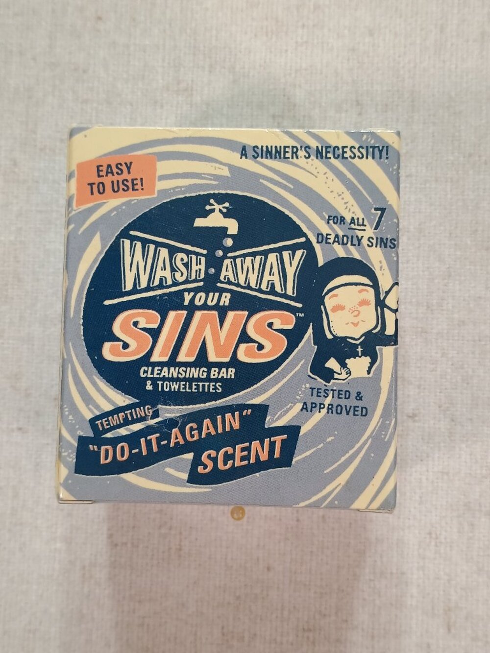 Running Press / Blue Q Novelty "Wash Away Your Sins" Conversion Kit, Gag Gift, N